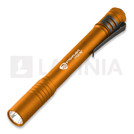 Streamlight Stylus Pro フラッシュライト, オレンジ色