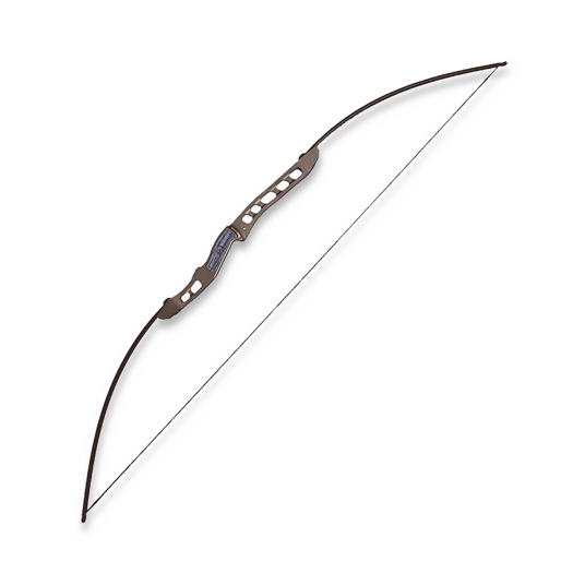 Survival Archery Systems Atmos Compact Modern Longbow, bronze, 55 draw, left