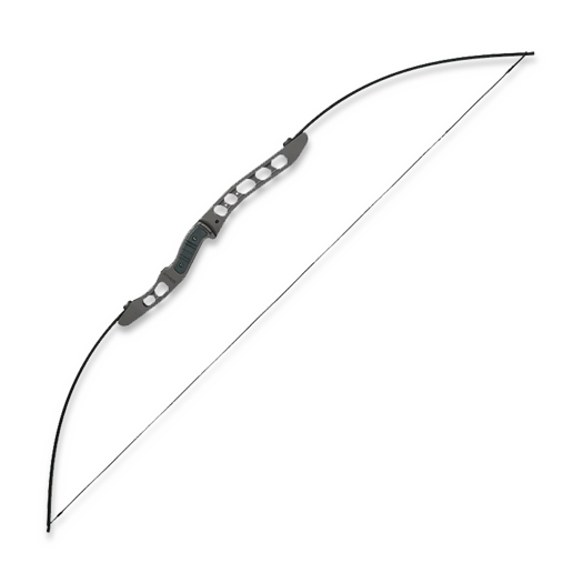 Survival Archery Systems Atmos Compact Modern Longbow, cobalt, 55 draw, left