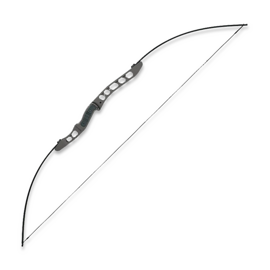 Survival Archery Systems Atmos Compact Modern Longbow, cobalt, 55 draw, left