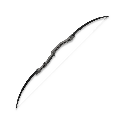 Survival Archery Systems Atmos Compact Modern Longbow, cobalt, 55 draw, left