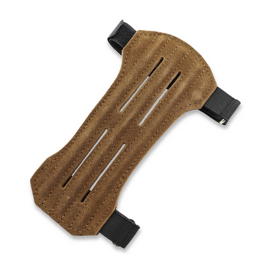 Survival Archery Systems OMP Vented Arm Guard, Suede Leather