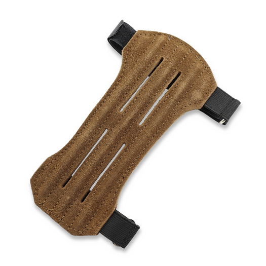 Survival Archery Systems OMP Vented Arm Guard, Suede Leather