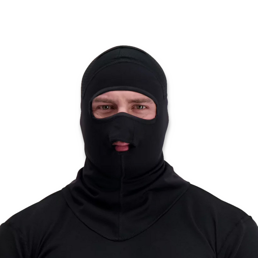 Svala Tundra Windproof balaclava, ดำ