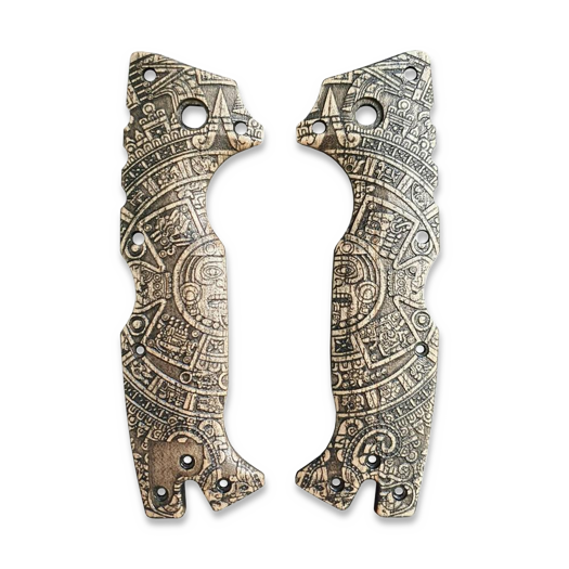 Svechnikov Workshop Cold Steel AD-10 Aztec handle scales