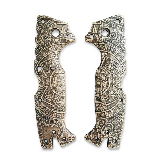 Svechnikov Workshop Cold Steel AD-10 Aztec handle scales