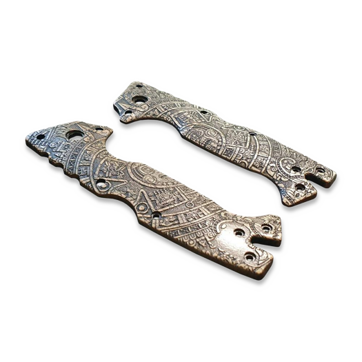 Накладки на рукоять Svechnikov Workshop Cold Steel AD-10 Aztec