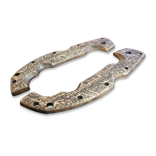 Svechnikov Workshop Cold Steel Voyager XL no clip Aztec kahvapalat