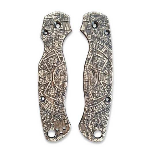 Handle scales Svechnikov Workshop Spyderco Para Military 2 Aztec