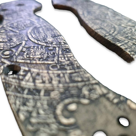 Svechnikov Workshop Spyderco Para Military 2 Aztec kahvapalat