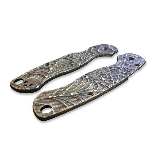 Svechnikov Workshop Spyderco Para Military 2 Spider Web kahvapalat