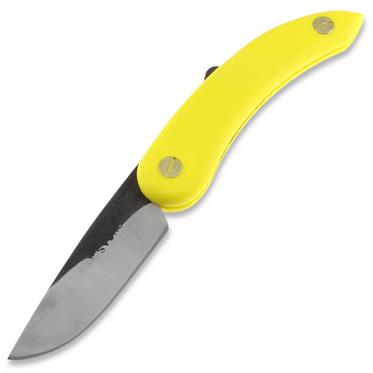 Svörd Peasant kääntöveitsi, keltainen