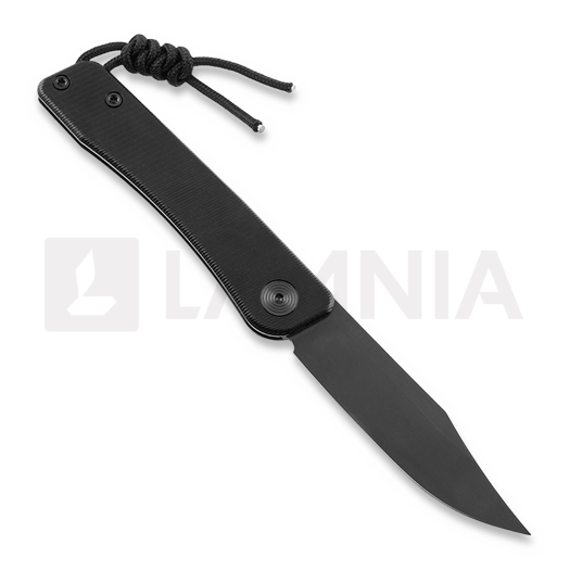 Tactile Knife Bexar - DLC - Titanium kääntöveitsi, musta