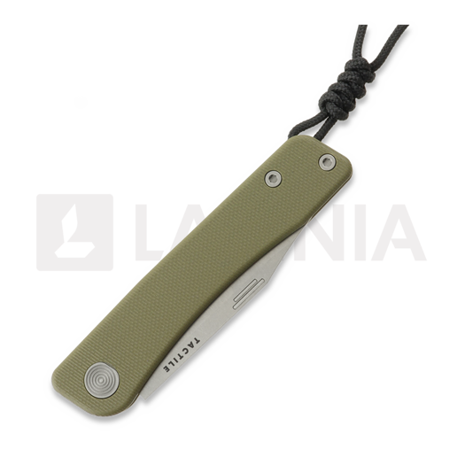 Coltello pieghevole Tactile Knife Bexar - Stonewash - G10, verde