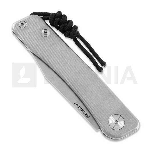 Tactile Knife Bexar - Stonewash - Titanium sulankstomas peilis