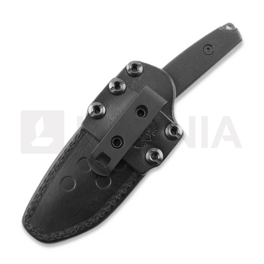 Coltello Tactile Knife Dreadeye CPM-3V DLC, Leather
