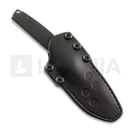 Tactile Knife Dreadeye CPM-3V DLC knife, Leather