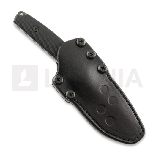 Coltello Tactile Knife Dreadeye CPM-3V DLC, Leather
