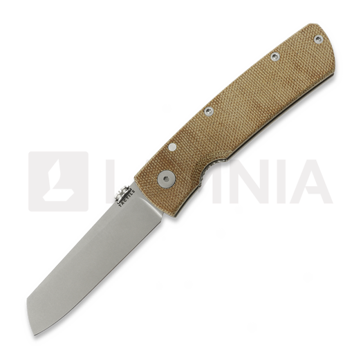Couteau pliant Tactile Knife Mariner 2 - Stonewash - Micarta, natural