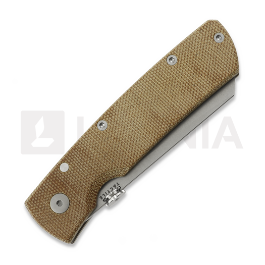 Tactile Knife Mariner 2 - Stonewash - Micarta kääntöveitsi, natural