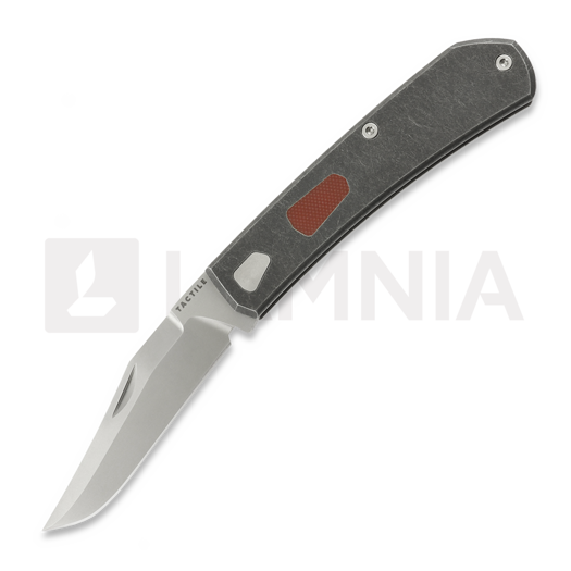Nóż składany Tactile Knife Ranger - Beadblast - Titanium, blackwash