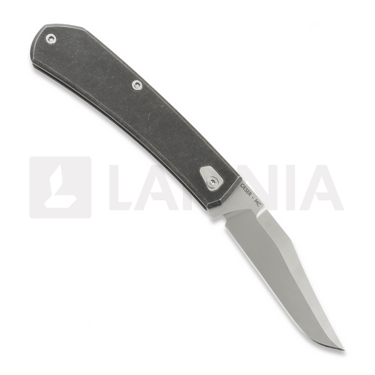 Сгъваем нож Tactile Knife Ranger - Beadblast - Titanium, blackwash