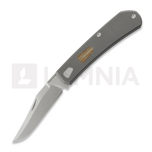 Сгъваем нож Tactile Knife Ranger - Beadblast - Titanium, Vintage Micarta