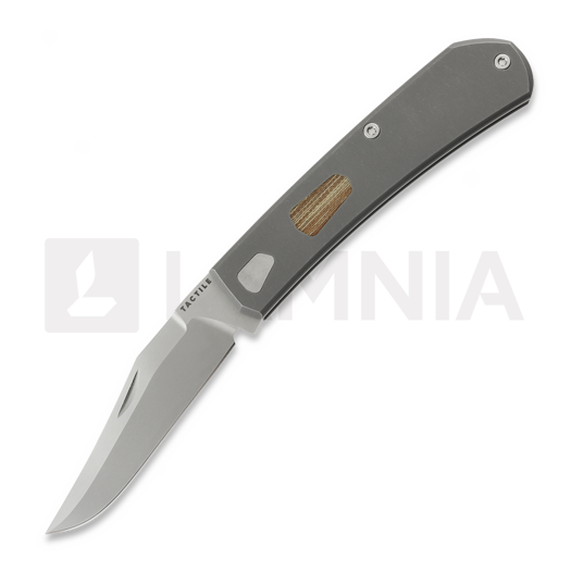 Liigendnuga Tactile Knife Ranger - Beadblast - Titanium, Vintage Micarta