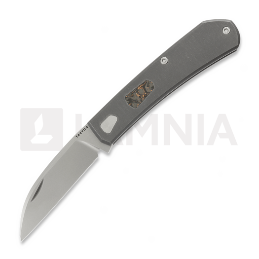 Saliekams nazis Tactile Knife Ranger Wharncliffe - Beadblast - Titanium, Copper Techno Carbon