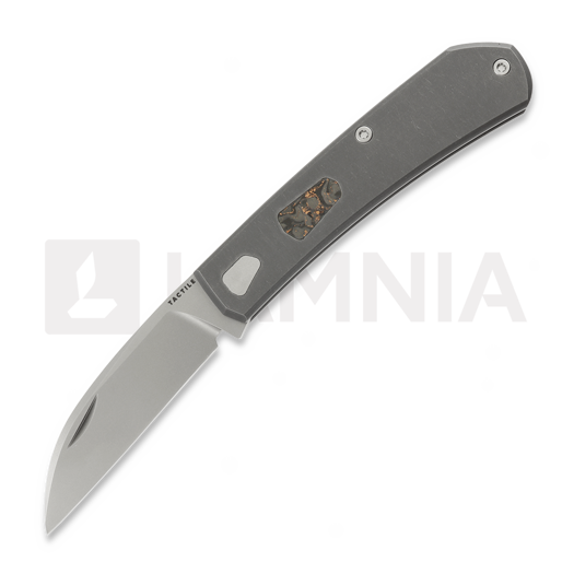 Tactile Knife Ranger Wharncliffe - Beadblast - Titanium סכין מתקפלת, Copper Techno Carbon