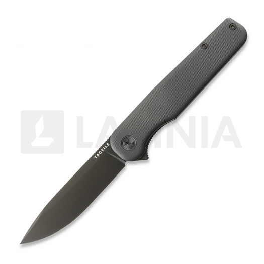 Navaja Tactile Knife Rockwall Flipper V2 - DLC - Titanium, negro