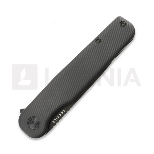 Tactile Knife Rockwall Flipper V2 - DLC - Titanium kääntöveitsi, musta