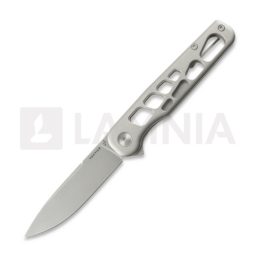 Liigendnuga Tactile Knife Rockwall Flipper V2 Skeletonized - Stonewash - Titanium