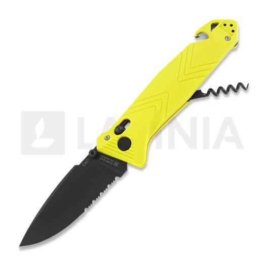 Coltello pieghevole Tarrerias Bonjean CAC, dentatura lama