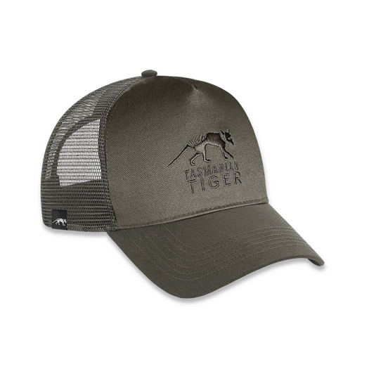 Tasmanian Tiger TT Logo Cap, stone-grey-olive
