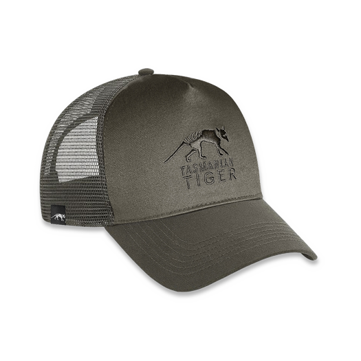 Tasmanian Tiger TT Logo Cap, stone-grey-olive