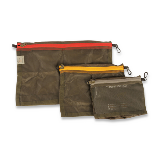 Tasmanian Tiger TT Mesh Pocket set, зелен