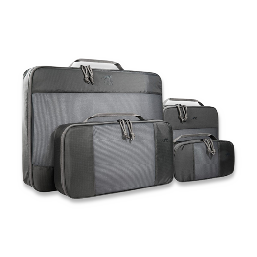 Tasmanian Tiger TT Mesh Pocket Set XL Cubes, titan grey