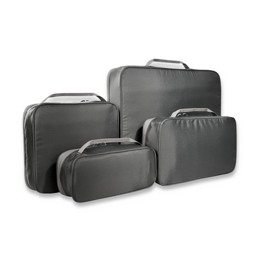 Tasmanian Tiger TT Mesh Pocket Set XL Cubes, titan grey