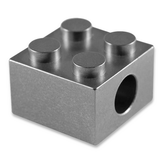 TEC Accessories T-Brick Titanium Lanyard Bead