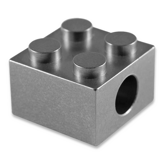 TEC Accessories T-Brick Titanium Lanyard Bead