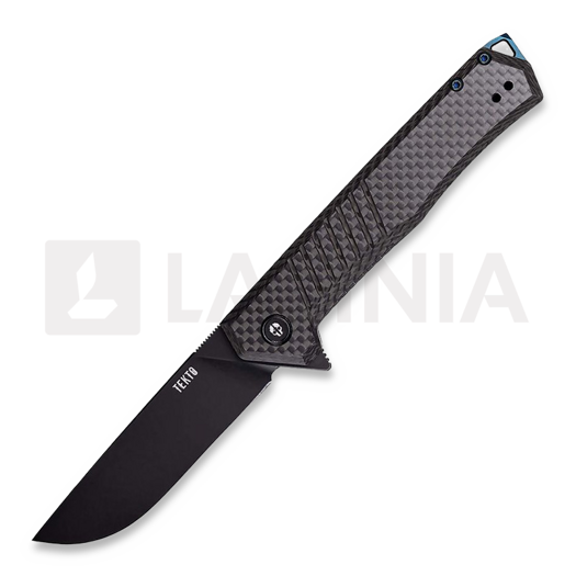 Tekto Knives F1 Alpha Linerlock CF/Blue 折叠刀