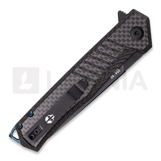 Tekto Knives F1 Alpha Linerlock CF/Blue sulankstomas peilis