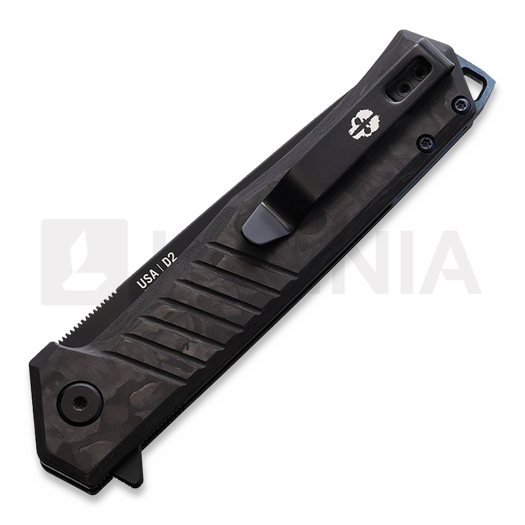 Tekto Knives F1 Alpha Linerlock CF/Blue folding knife