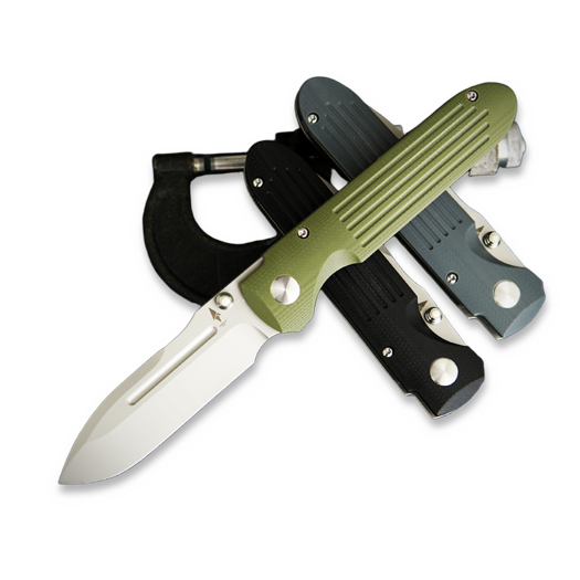 Coltello pieghevole Terrain 365 Invictus AT, Black G10
