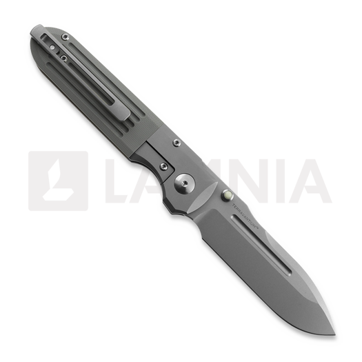 Coltello pieghevole Terrain 365 Invictus ATB-SP G10, grigio