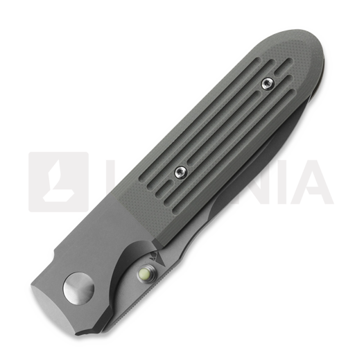 Coltello pieghevole Terrain 365 Invictus ATB-SP G10, grigio