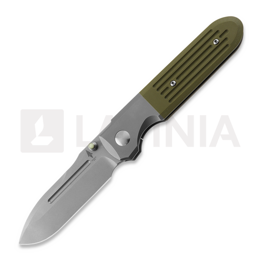 Coltello pieghevole Terrain 365 Invictus ATB-SP G10, verde