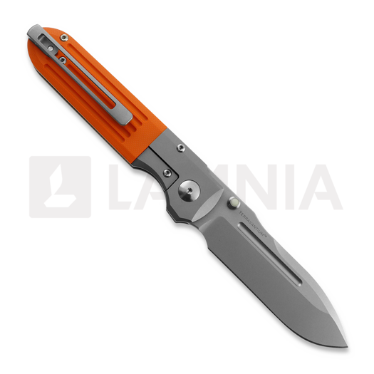 Couteau pliant Terrain 365 Invictus ATB-SP G10, orange