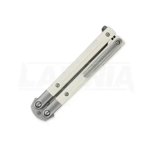 Terrain 365 Invictus-Bali balisong, Ivory Micarta